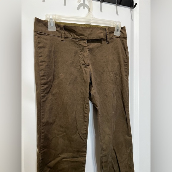 The Limited Low Rise Brown Boot Cut Stretch Pants Size 4 - Picture 2 of 11